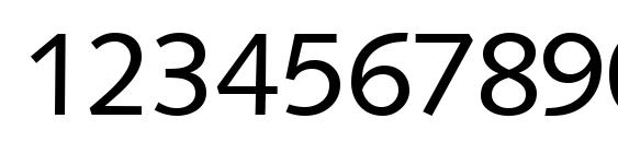 S841 Sans Regular Font, Number Fonts