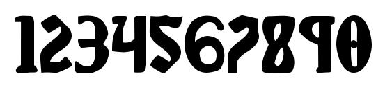 Sable Lion Font, Number Fonts