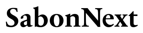SabonNext LT Bold font, free SabonNext LT Bold font, preview SabonNext LT Bold font