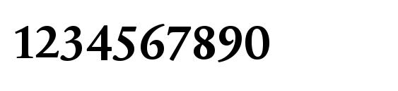 SabonNext LT Demi Alternate Font, Number Fonts