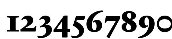 SabonNext LT Extra Bold Old Style Figures Font, Number Fonts