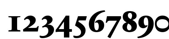 SabonNext LT ExtraBold Small Caps Font, Number Fonts