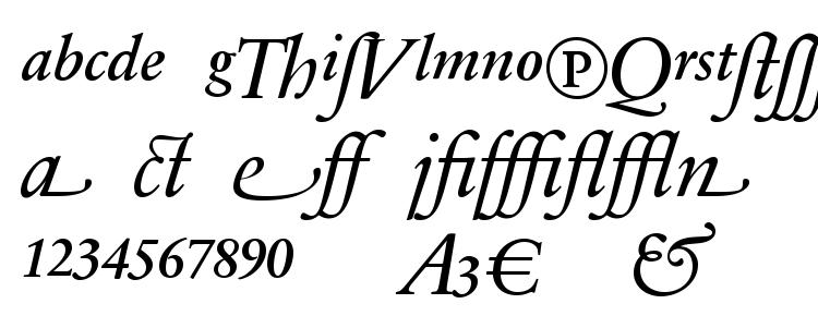 глифы шрифта SabonNext LT Italic Alternate, символы шрифта SabonNext LT Italic Alternate, символьная карта шрифта SabonNext LT Italic Alternate, предварительный просмотр шрифта SabonNext LT Italic Alternate, алфавит шрифта SabonNext LT Italic Alternate, шрифт SabonNext LT Italic Alternate