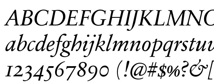 глифы шрифта SabonNext LT Italic Old Style Figures, символы шрифта SabonNext LT Italic Old Style Figures, символьная карта шрифта SabonNext LT Italic Old Style Figures, предварительный просмотр шрифта SabonNext LT Italic Old Style Figures, алфавит шрифта SabonNext LT Italic Old Style Figures, шрифт SabonNext LT Italic Old Style Figures