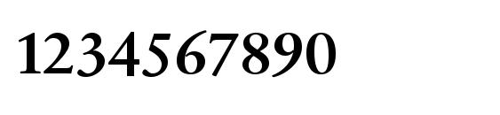 SabonNext LT Regular Alternate Font, Number Fonts