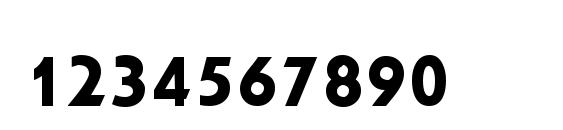 Sabrassk regular Font, Number Fonts