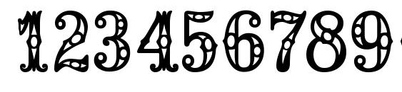 Saddlery Fill Font, Number Fonts