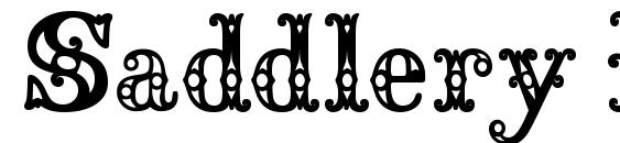 Saddlery Fill font, free Saddlery Fill font, preview Saddlery Fill font