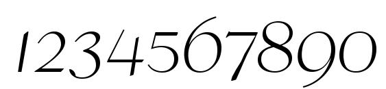 Safrole Font, Number Fonts