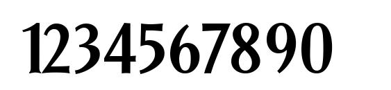 Saga SemiBold Font, Number Fonts
