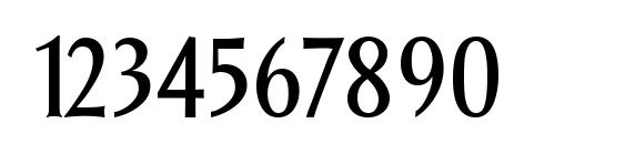 Saga Font, Number Fonts