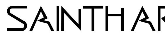 шрифт Saintharpy, бесплатный шрифт Saintharpy, предварительный просмотр шрифта Saintharpy