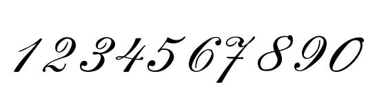 Saksonia Font, Number Fonts