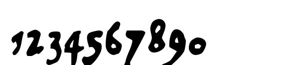 SaladeDeFruitsPomme Font, Number Fonts