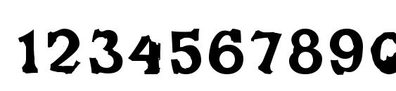 Salee Font, Number Fonts