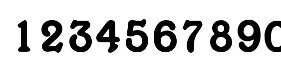 Salina regular Font, Number Fonts