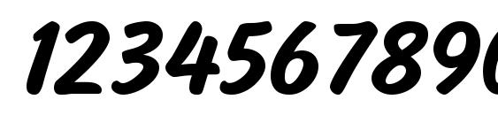 Salsbury Regular Font, Number Fonts