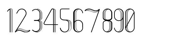 Salt Font, Number Fonts
