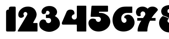 Saltire Font, Number Fonts