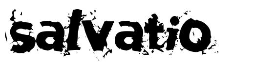 шрифт Salvatio, бесплатный шрифт Salvatio, предварительный просмотр шрифта Salvatio