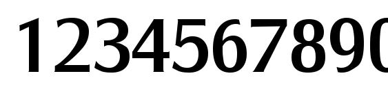 Salzburg medium Font, Number Fonts