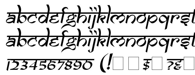 glyphs Samarkan Oblique font, сharacters Samarkan Oblique font, symbols Samarkan Oblique font, character map Samarkan Oblique font, preview Samarkan Oblique font, abc Samarkan Oblique font, Samarkan Oblique font