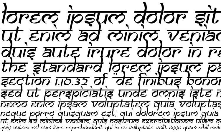 specimens Samarkan Oblique font, sample Samarkan Oblique font, an example of writing Samarkan Oblique font, review Samarkan Oblique font, preview Samarkan Oblique font, Samarkan Oblique font