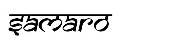 Samaro Font