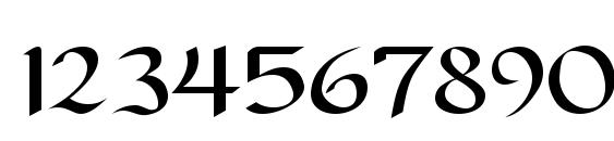 Samovar SSi Font, Number Fonts