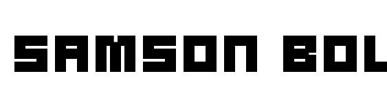 Samson bold Font