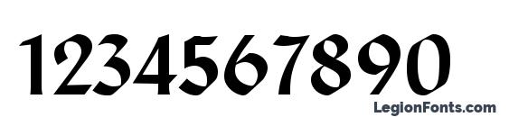 San Marco LT Font, Number Fonts