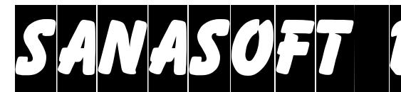 Sanasoft Bazooka Cameo.kz font, free Sanasoft Bazooka Cameo.kz font, preview Sanasoft Bazooka Cameo.kz font