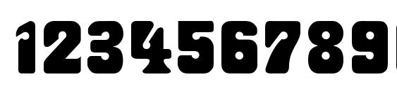 Sanasoft Fillmore.kz Font, Number Fonts