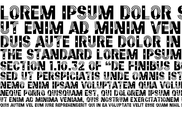 specimens Sanasoft Stars & Stripes.kz font, sample Sanasoft Stars & Stripes.kz font, an example of writing Sanasoft Stars & Stripes.kz font, review Sanasoft Stars & Stripes.kz font, preview Sanasoft Stars & Stripes.kz font, Sanasoft Stars & Stripes.kz font