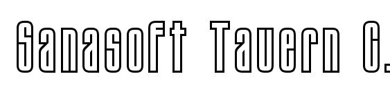 шрифт Sanasoft Tauern C.kz, бесплатный шрифт Sanasoft Tauern C.kz, предварительный просмотр шрифта Sanasoft Tauern C.kz