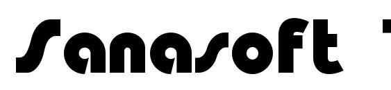 Sanasoft Taurus Heavy.kz font, free Sanasoft Taurus Heavy.kz font, preview Sanasoft Taurus Heavy.kz font