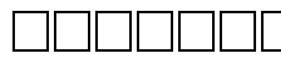 Sanchion regular Font, Number Fonts
