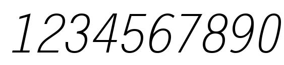 Sandy ii italic Font, Number Fonts