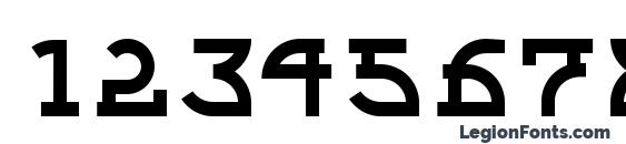 Sangha Font, Number Fonts