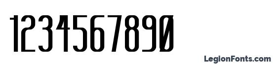 Sanity Bold Font, Number Fonts