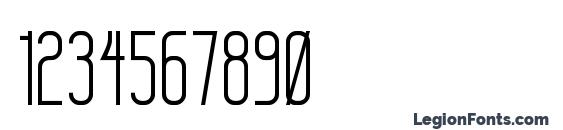 Sanity Font, Number Fonts