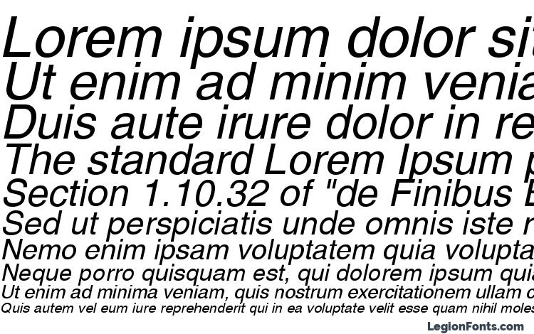 specimens Sans ITALIC font, sample Sans ITALIC font, an example of writing Sans ITALIC font, review Sans ITALIC font, preview Sans ITALIC font, Sans ITALIC font