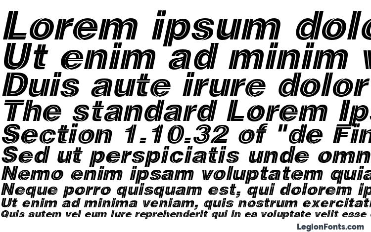 specimens Sansdecorac italic font, sample Sansdecorac italic font, an example of writing Sansdecorac italic font, review Sansdecorac italic font, preview Sansdecorac italic font, Sansdecorac italic font