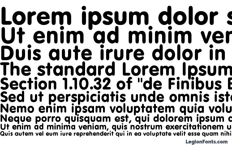 specimens Sansroundedc font, sample Sansroundedc font, an example of writing Sansroundedc font, review Sansroundedc font, preview Sansroundedc font, Sansroundedc font