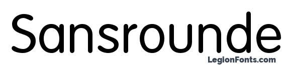 Sansroundedlightc font, free Sansroundedlightc font, preview Sansroundedlightc font
