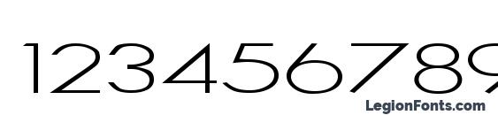 SansSerif Regular Font, Number Fonts