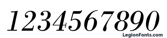 Santeeitalic Font, Number Fonts