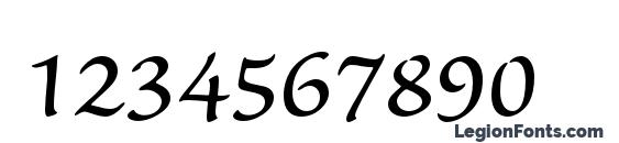 SanvitoPro Capt Font, Number Fonts