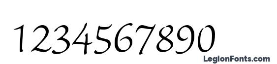SanvitoPro Lt Font, Number Fonts