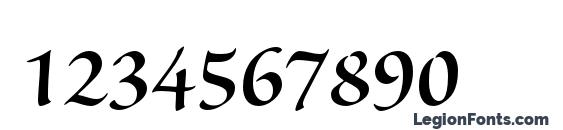 SanvitoPro SemiboldDisp Font, Number Fonts